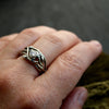 The Woodland Engagement Ring 14kt White Gold