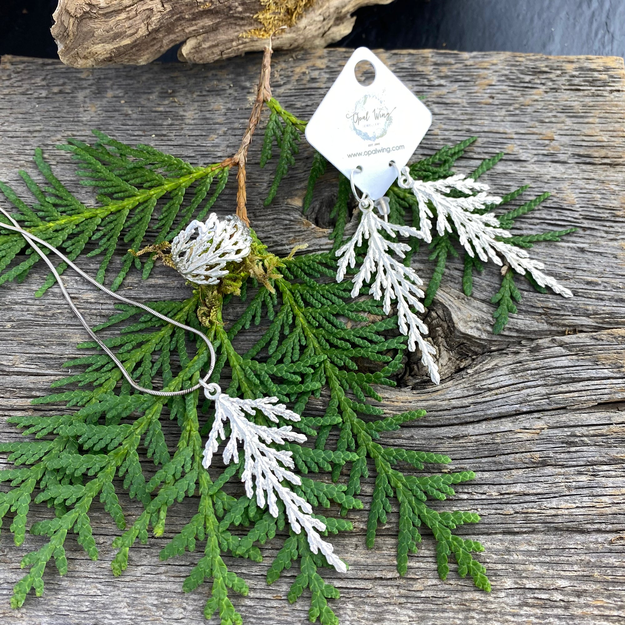 Eastern Cedar Branch Pendant