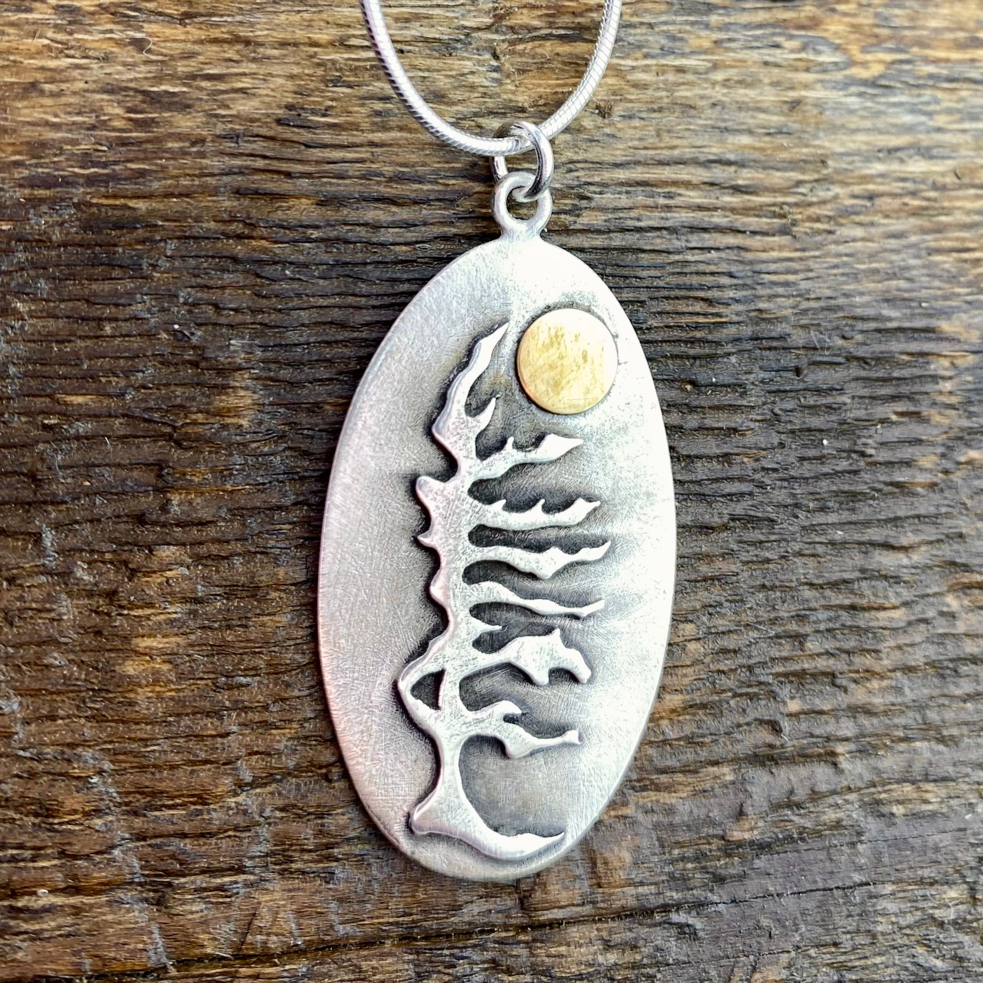 Sunset Georgian Bay Pine Pendant