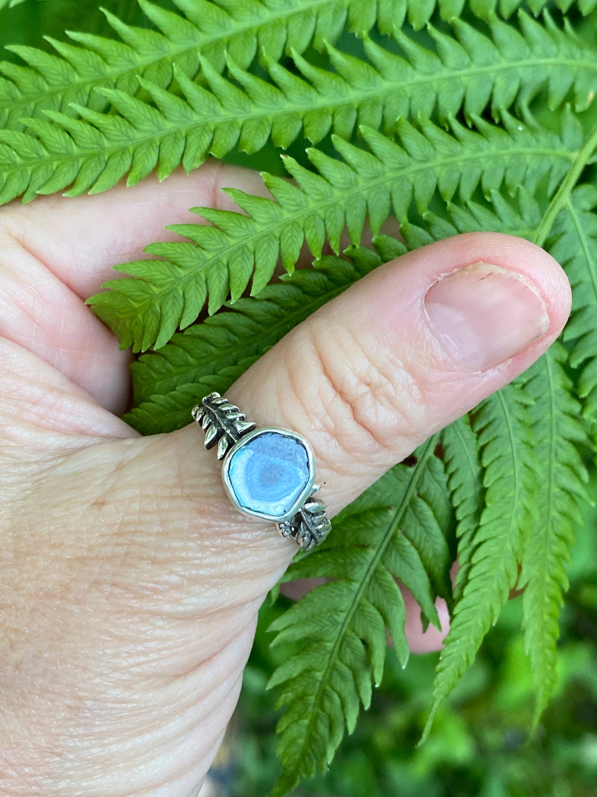 Blue Indicolite Tourmaline Ring