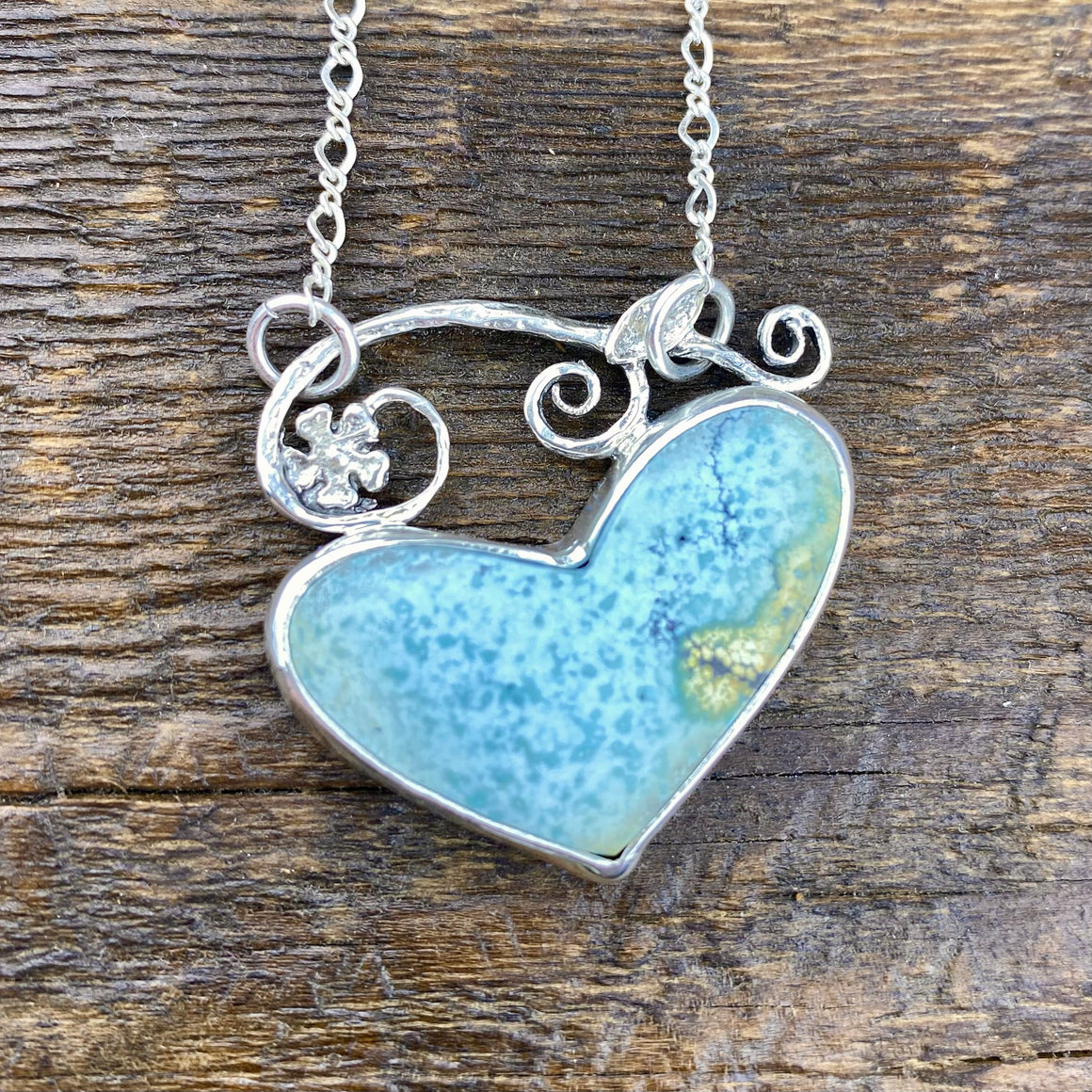 Speak from the Heart Turquoise Pendant