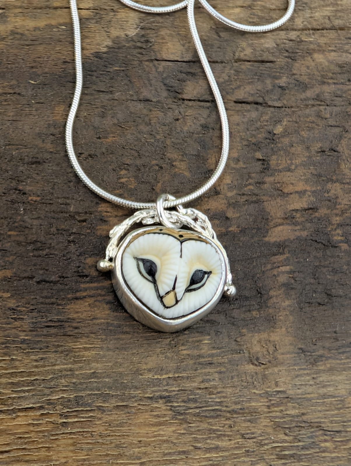 Luna Barn Owl Moon Goddess