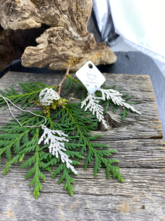 Cedar Branch earrings Full