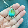 Ground Yourself Turquoise Pendant