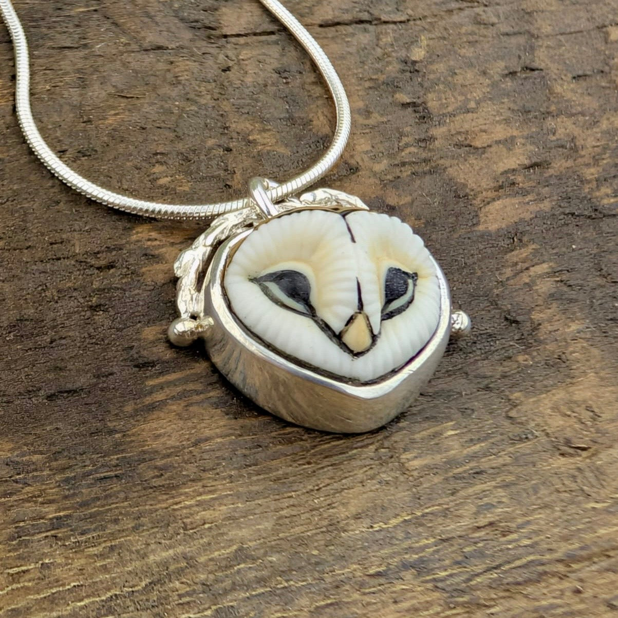 Luna Barn Owl Moon Goddess