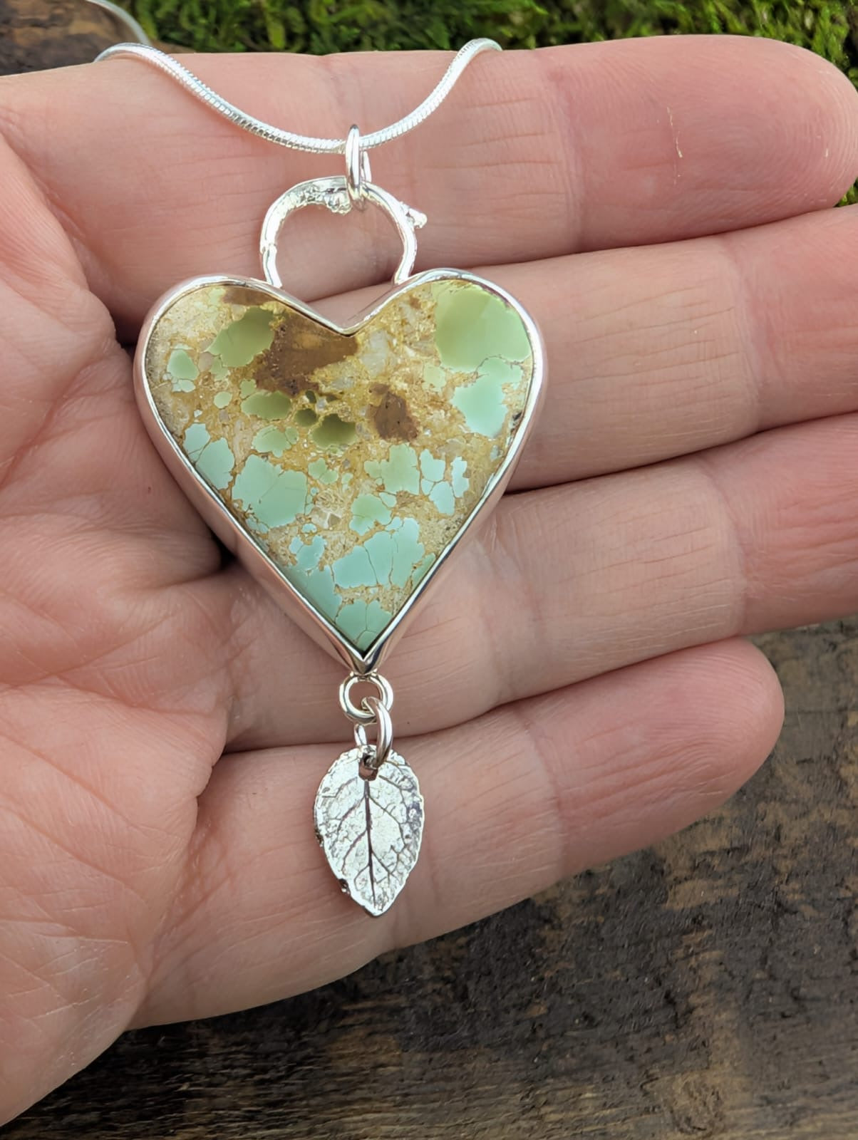 Speak from the Heart Turquoise Pendant