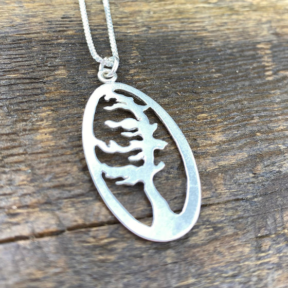 Oval Windswept Georgian Bay Pine Pendant