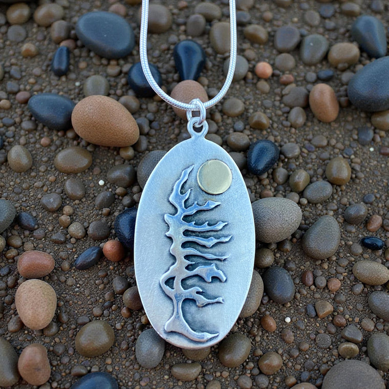 Sunset Georgian Bay Pine Pendant
