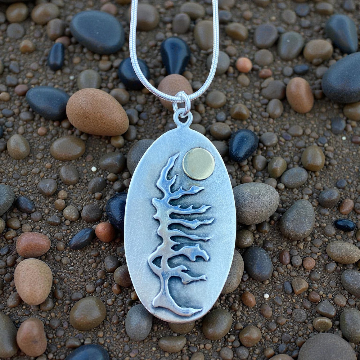 Sunset Georgian Bay Pine Pendant