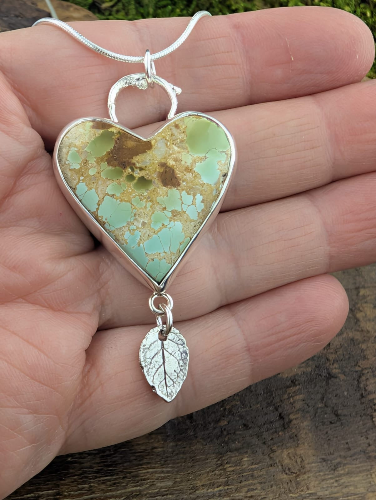 Speak from the Heart Turquoise Pendant
