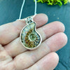 Sacred Spiral Ammonite Pendant
