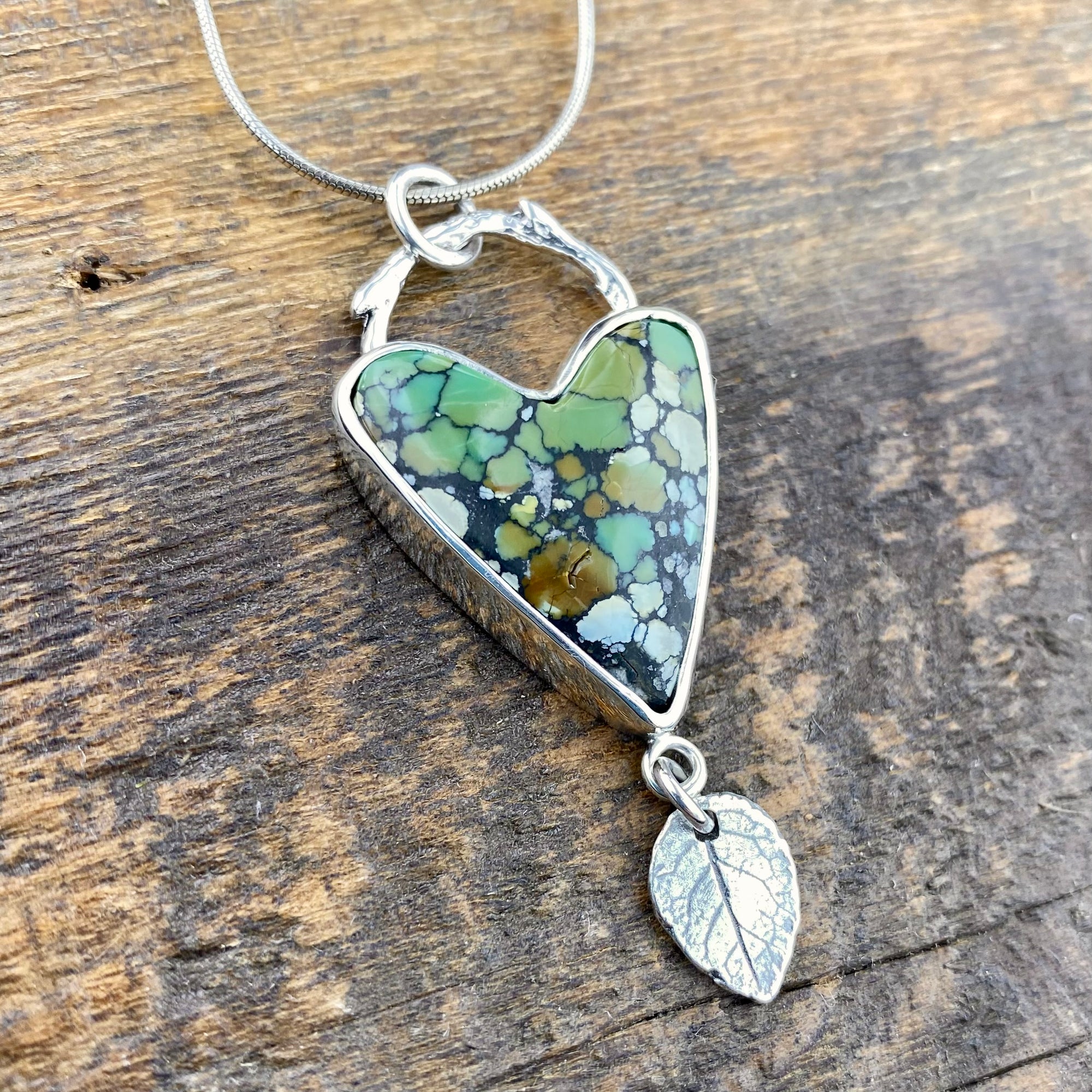 Speak from the Heart Turquoise Pendant