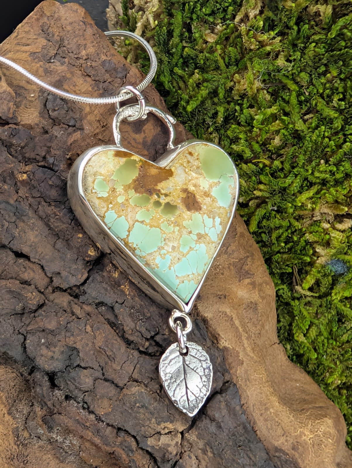 Speak from the Heart Turquoise Pendant