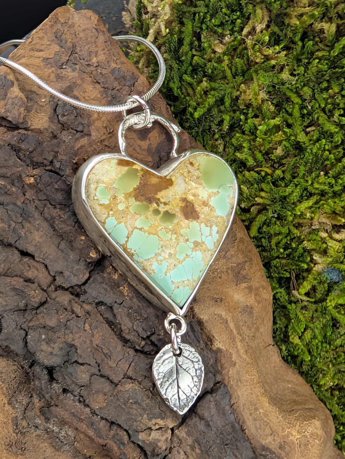 Speak from the Heart Turquoise Pendant
