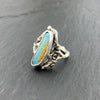Pipe Boulder Opal Woodland Ring