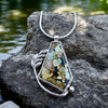 Stunning Natural Hubei Turquoise Harves Pendant