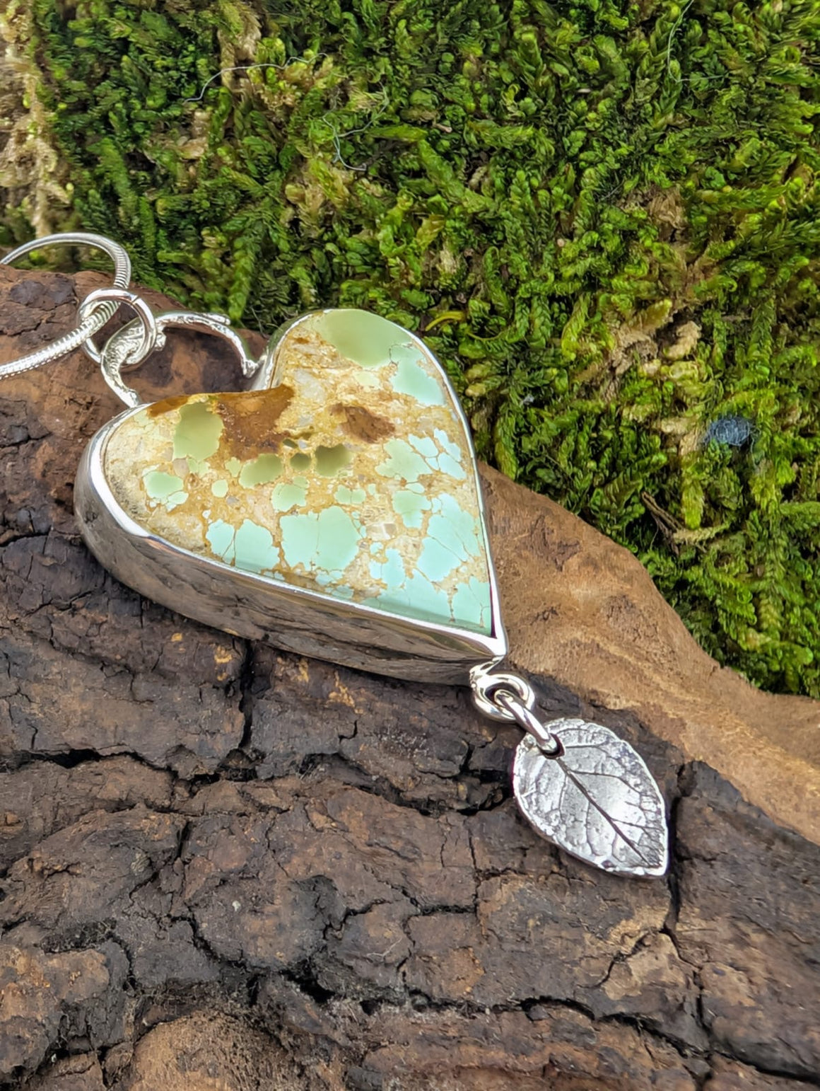 Speak from the Heart Turquoise Pendant