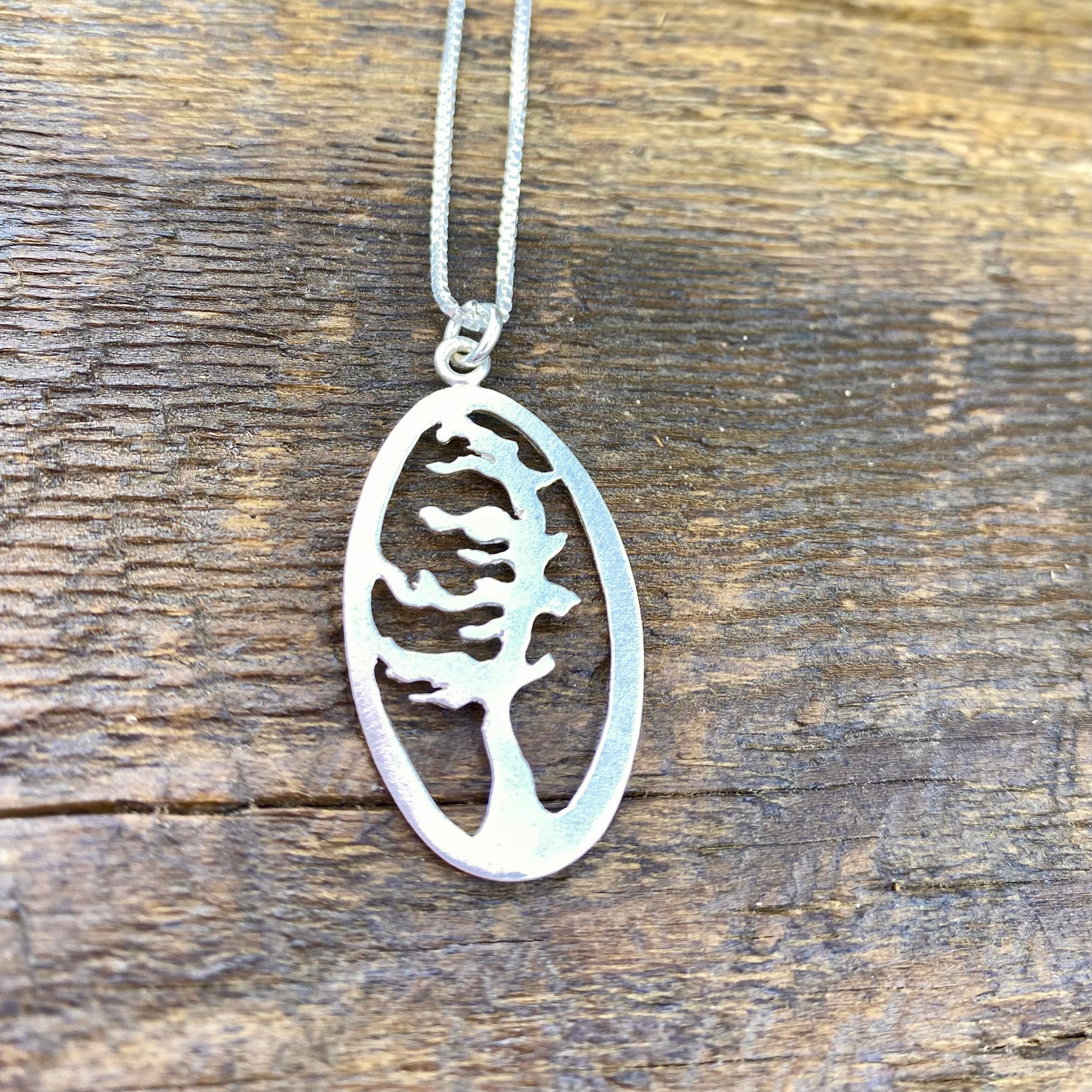Oval Windswept Georgian Bay Pine Pendant