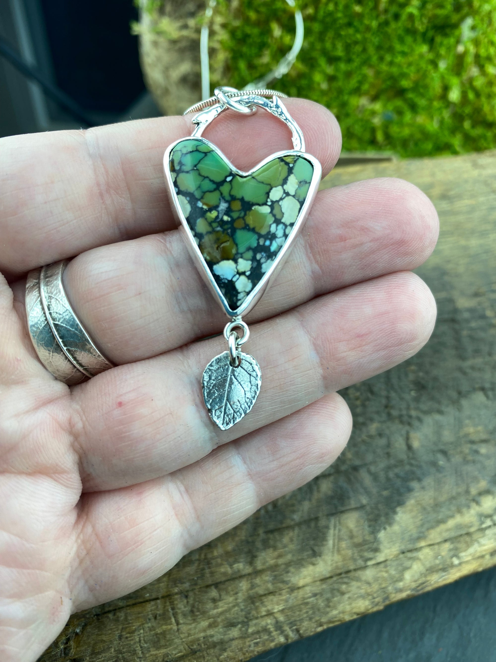 Speak from the Heart Turquoise Pendant