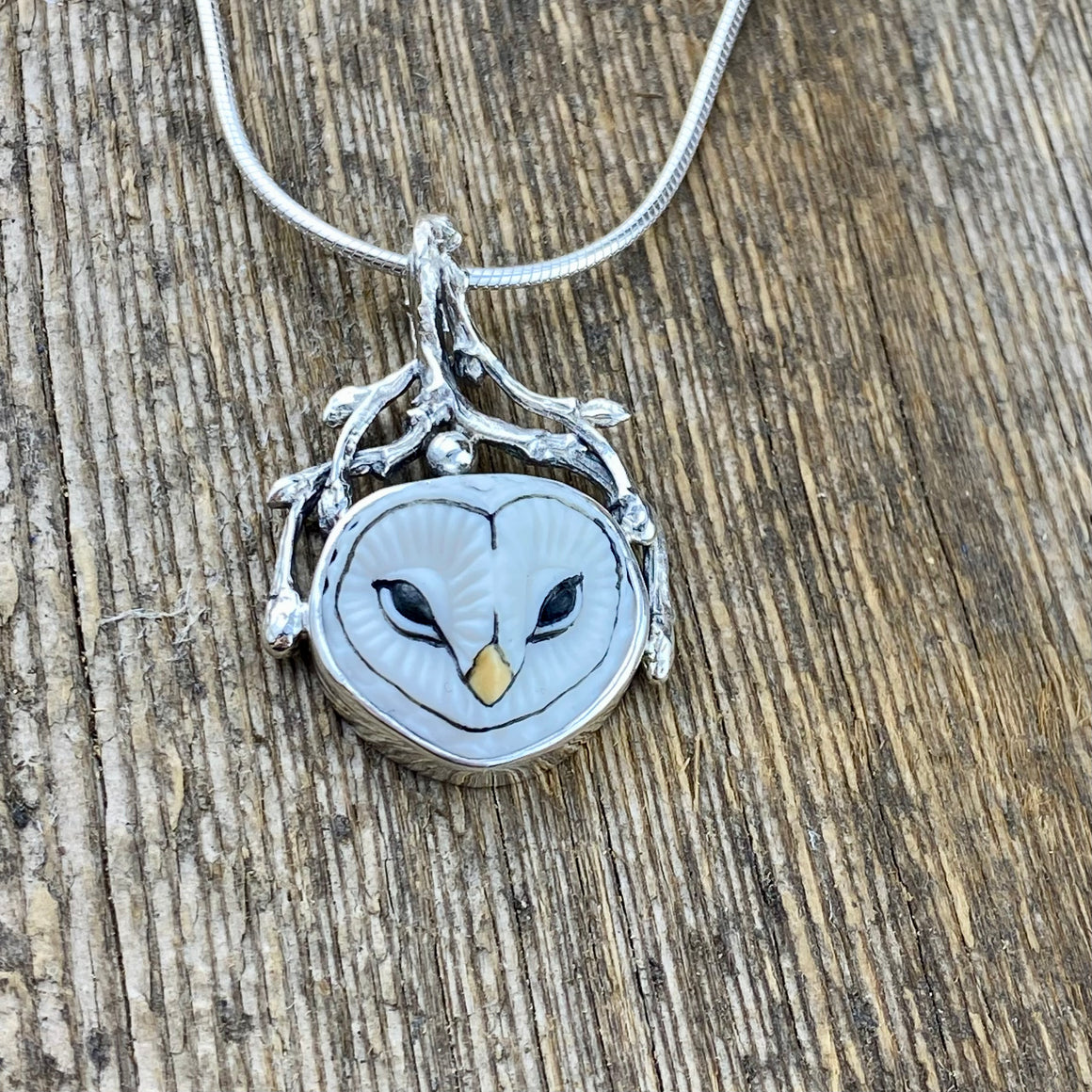 Woodland Snowy Owl Goddess