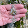 Emergence Pendant with Cedar and Ocean Jasper