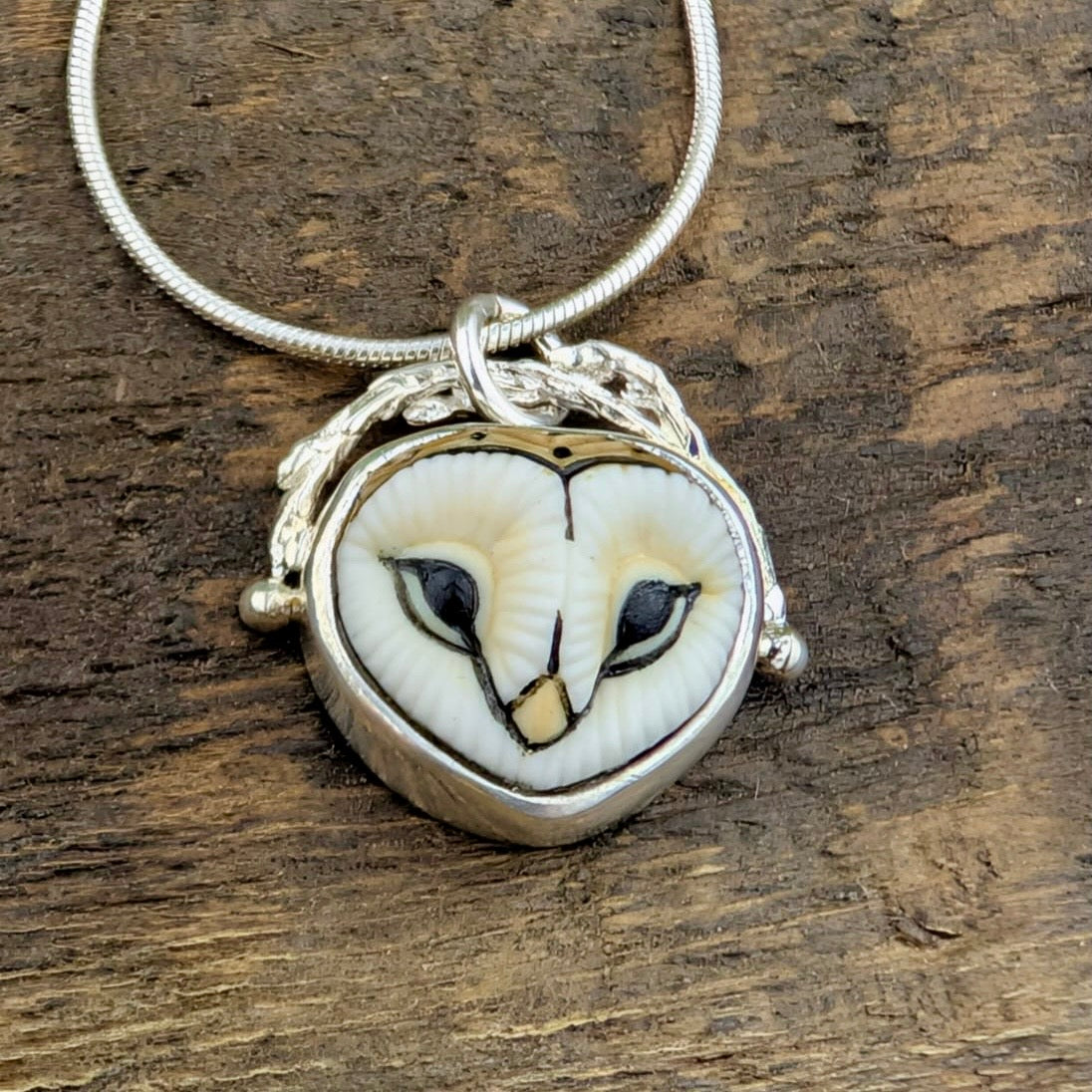 Luna Barn Owl Moon Goddess