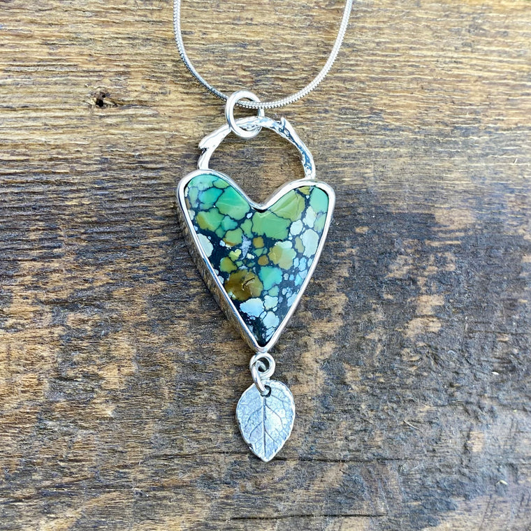 Speak from the Heart Turquoise Pendant