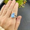 Natural Lavender Turquoise Flow Ring