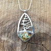 Windswept Georgian Pine with TurquoisePendant