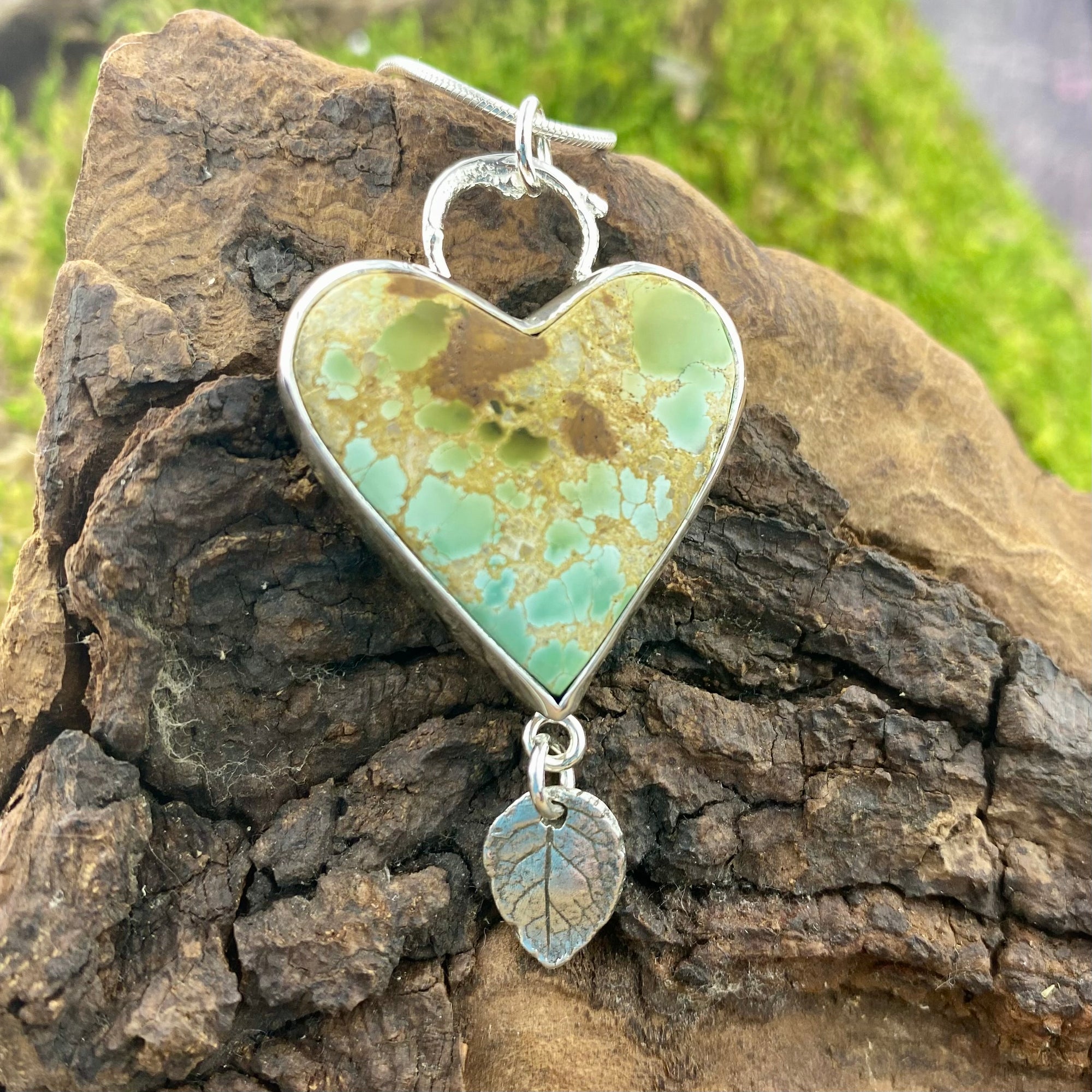 Speak from the Heart Turquoise Pendant
