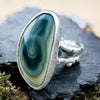 Imperial Jasper water flow ring