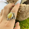 Stunning Welo Opal Woodland Ring