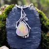 Deep Fire Welo Opal Emergence Pendant