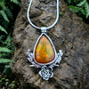 Deep Fire Welo Opal Pendant