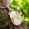 Royston Ribbon Turquoise Cedar Woodland Pendant