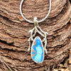 Natural Lavender Turquoise Pendant