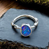 Fire Opal branch Ring