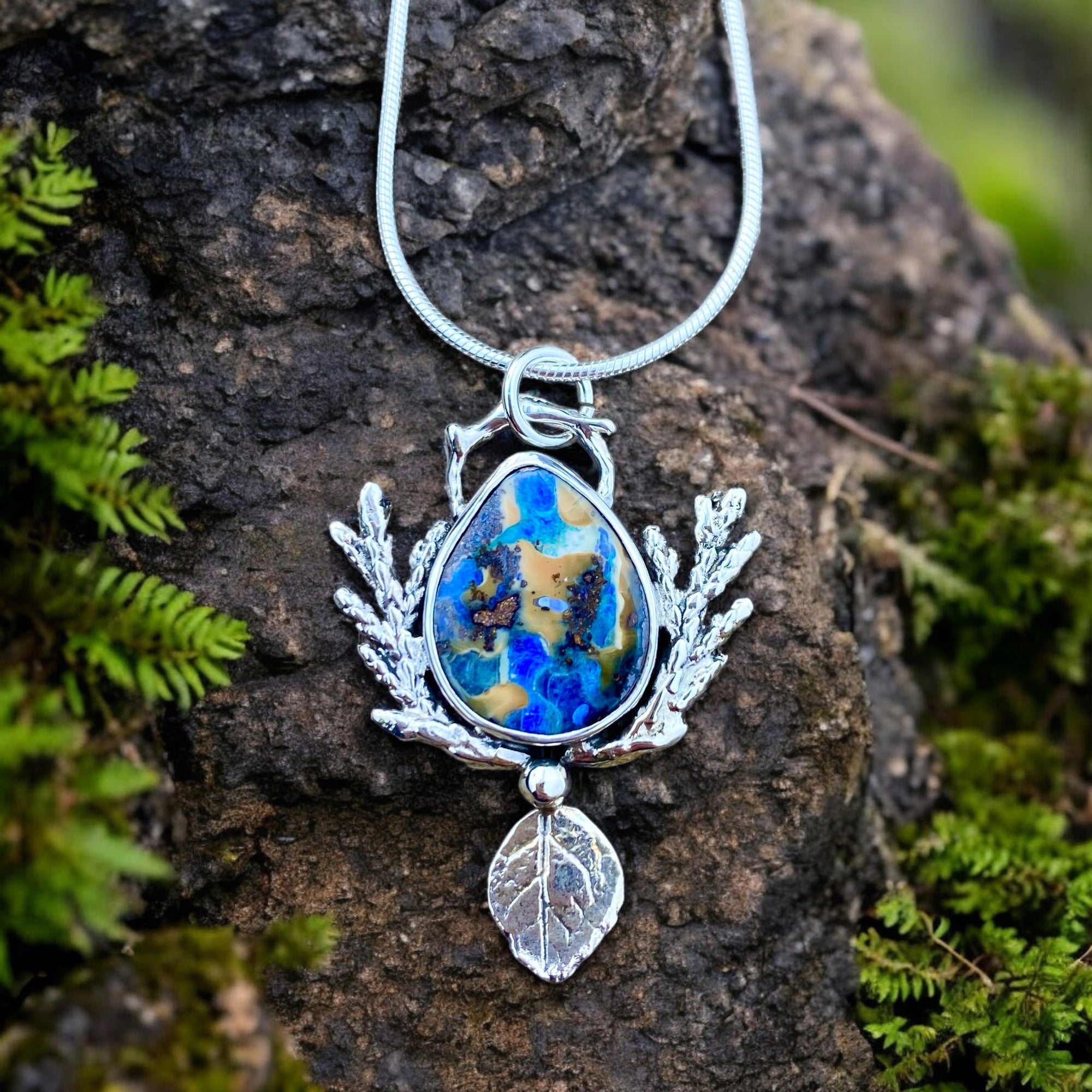 Earth Magic Boulder Opal Pendant