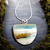 Divine Wood Opal Pendant