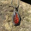 Emergence Pendant with Natural Lodalite