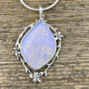 Purple Pipe Opal Abundance Pendant