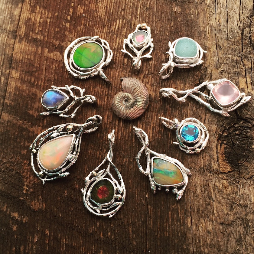 Healing Gemstone Pendants