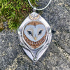 Luna Barn Owl Moon Goddess