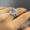 Beautiful Bright Boulder Opal Ring