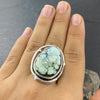 Stunning Hubei Snowflake Turquoise Willow ring