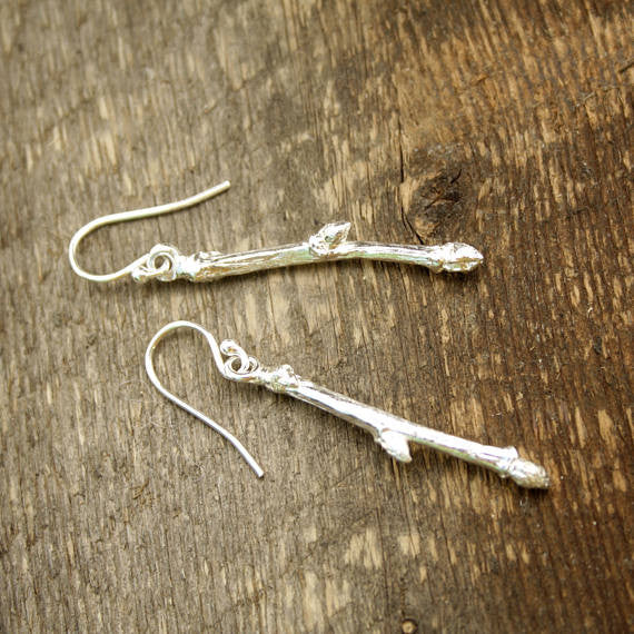 Basswood Tree Bud Earrings