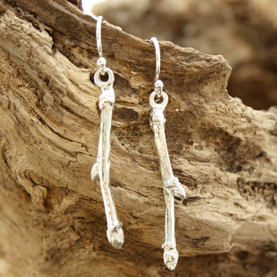 Basswood Tree Bud Earrings