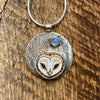 Woodland Moon Barn Owl Goddess