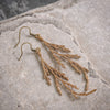 Cedar Earrings in Bronze