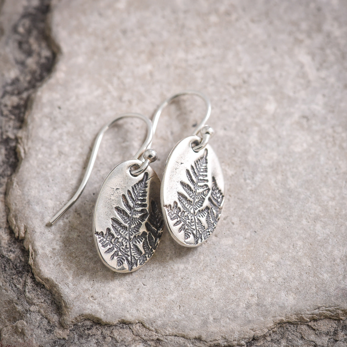 Mini Fern Earrings